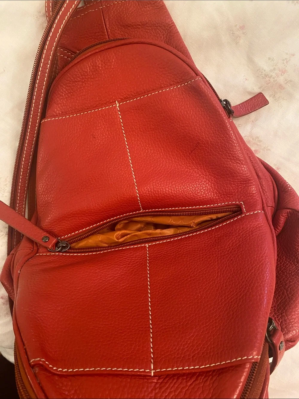 Leather Women's Backpack Bag purse